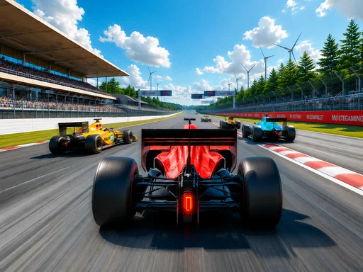 Formula Car Circuit Racing - 5853