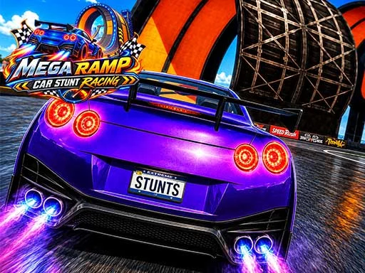 Mega Ramp Car Stunt Racing - 5853
