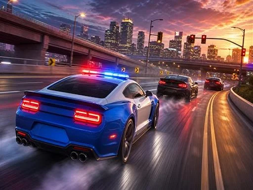 Police Gangster Chase - 5853