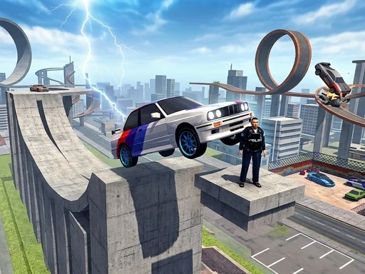 Cop Ramp Sandbox - 5853
