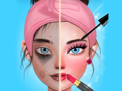 Skincare Makeover Makeup Game - 5853