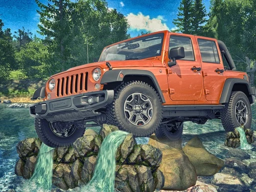 Impossible Jeep Driver - 5853